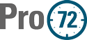 Pro72 logo Pro72 logo